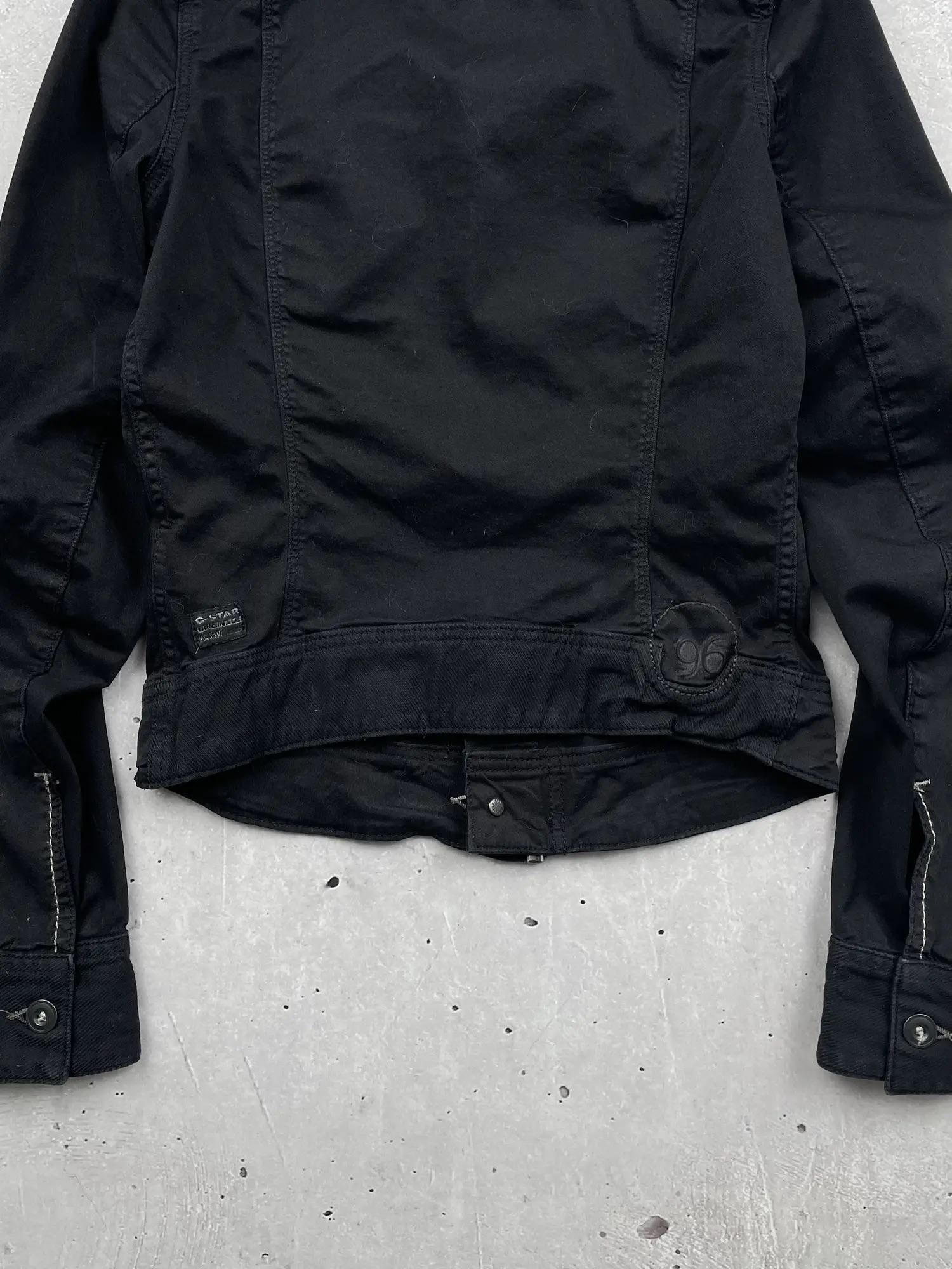G Star RAW Vintage Denim Bomber Jacket Women