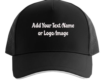 Premium Custom baseball caps Personalised Adults Adjustable Hats Print Text/Logo: Ideal for Personal, Business Promotion, Sports/Causal wear