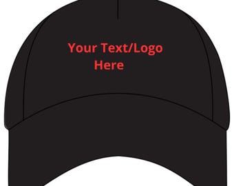 Customised baseball  Adult's caps Personalised Adults Adjustable Hats Printed Text/Logo: Ideal for Business Promotions, Sports/Causal wear