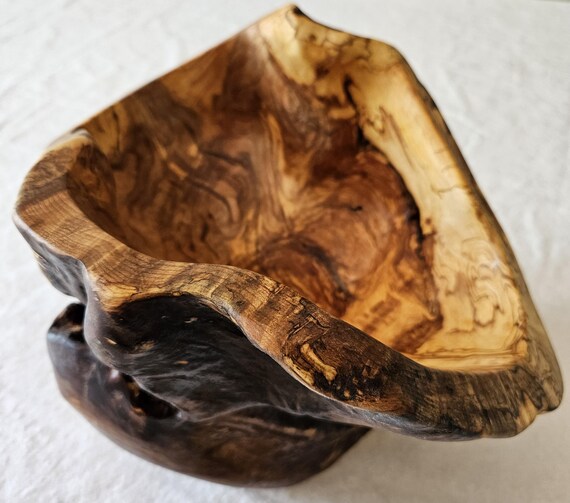 Spalted maple burl means no two are alike — the natural fungal coloring creates wild abstract patterns that look like a painting grew inside the wood.