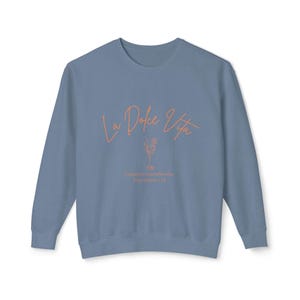 La Dolce Vita Bachelorette Crewneck Sweatshirt