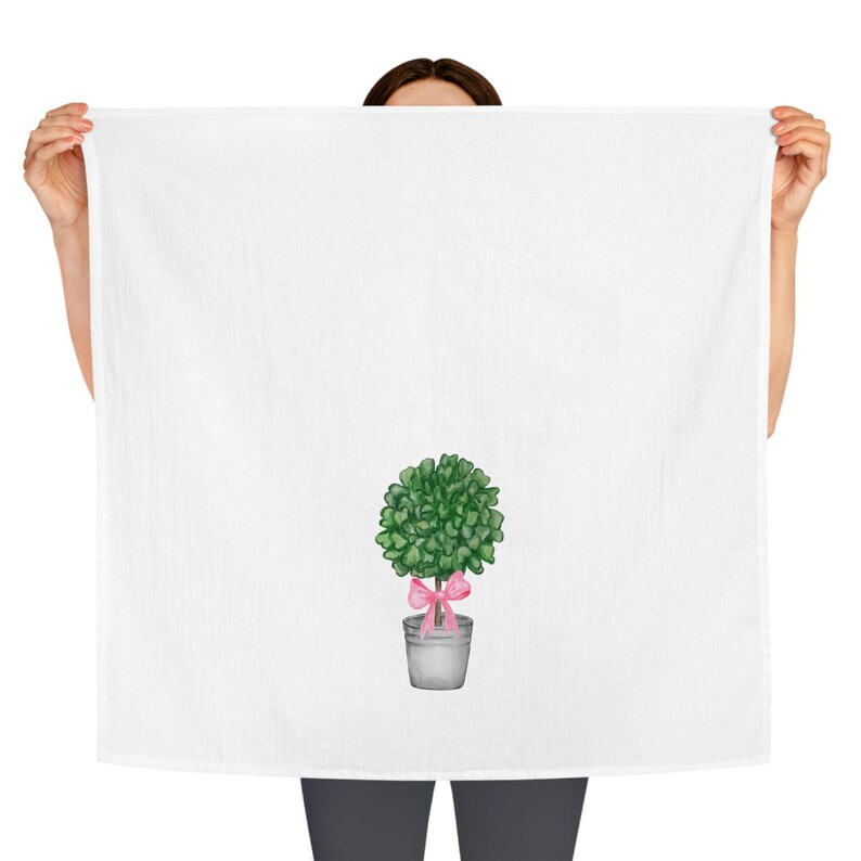 DesignsbyColleenT Topiary Tea Towel