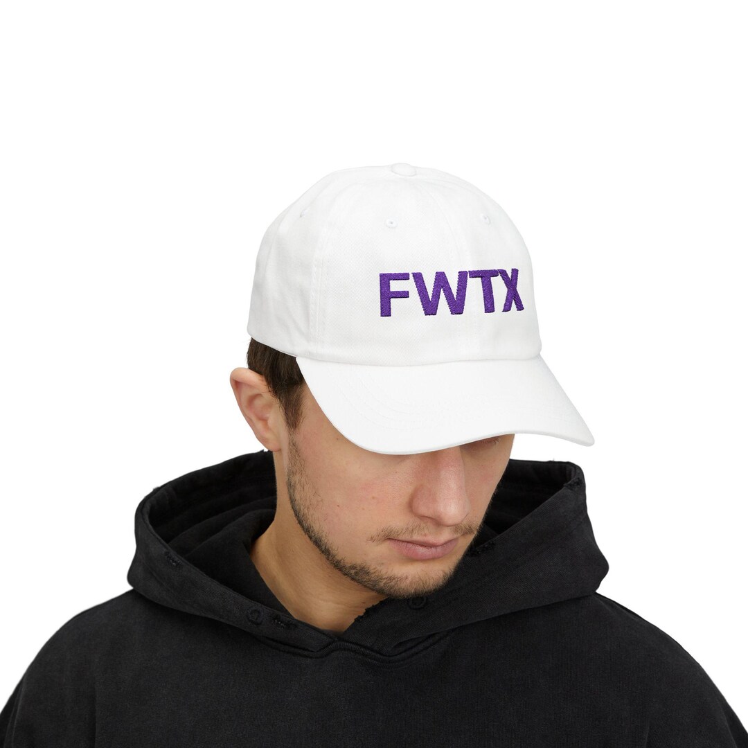 Fort Worth Texas Dad Cap: FWTX Cotton Baseball Hat - Etsy