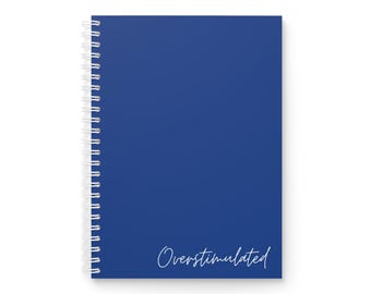 Funny Spiral Notebook - Corporate Gift, Gift for Colleague, Office Stationery, Humorous Journal, Desk Organizer