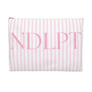 Needlepoint Project Bag: Craft Organizer Case with Zipper