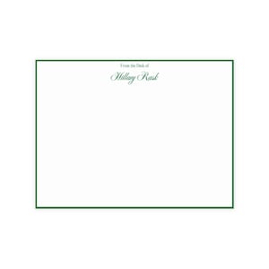 Pacote de cartões de nota, conjunto de papelaria, notas de mesa personalizadas, envelopes incluídos, cartões de nota personalizados, pacote de papel de carta