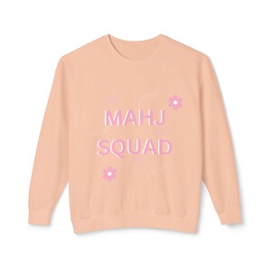 Mahjong Squad Sweatshirt: 100% Cotton Game Night Apparel