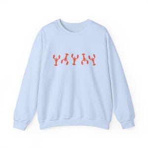 Lobster Sweatshirt, New England Sweatshirt, Maine Lobster, Coastal Sweatshirt, Nautical Sweatshirt, Beach Sweater, Ocean Pullover, Seafood