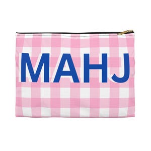 Mahjong Tile Cards Accessory Pouch