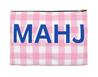 Mahjong Tile Cards Accessory Pouch