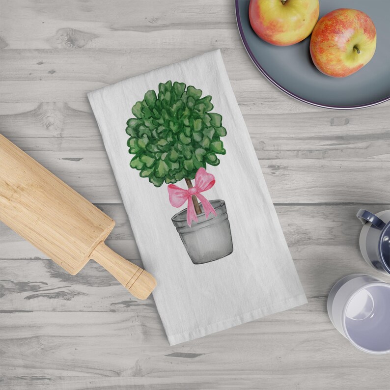 DesignsbyColleenT Topiary Tea Towel - Thumbnail 3