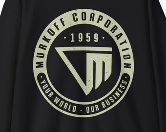 Murkoff Corporation Emblem Unisex Crewneck Sweatshirt // Outlast Video game // Gaming // Gamer // The Outlast Trials // Murkoff Corporation