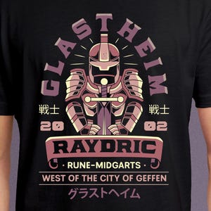 Glast Heim Raydric Unisex T-Shirt // Ragnarok Online Video game // Gaming Tee // Gamer T-Shirt // Slime // Ragnarok Eternal Love // Poring