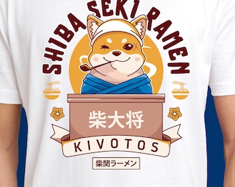Kivotos Seki Ramen Unisex T-shirt // Blue Archive Video Game