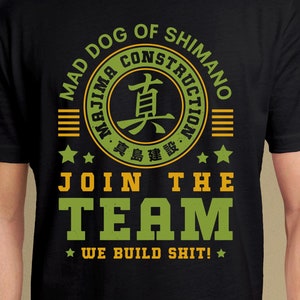 Majima Construction Vintage  Unisex T-Shirt // Yakuza Video Games // Gaming tee // Gamer Shirt // Goro Majima // Kamurocho // Like A Dragon