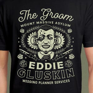 Mount Massive Asylum Groom Unisex T-Shirt // Outlast Video game // Gaming Tee // Gamer T-Shirt // The Outlast Trials // Eddie Gluskin