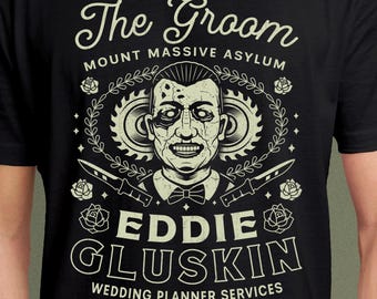 Mount Massive Asylum Groom Unisex T-Shirt // Outlast Video game // Gaming Tee // Gamer T-Shirt // The Outlast Trials // Eddie Gluskin