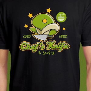 Cute Tonberry Restaurant Unisex T-Shirt // Final Fantasy Video Game // Gaming Tee // Gamer T-Shirt // Tomberi // Chocobo // JRPG // Cactuar