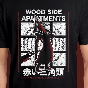Wood Side Apartments Monster Unisex T-Shirt // Silent Hill Video Games // Gaming Tee // Gamer T-Shirt // Pyramid Head // Survival Horror