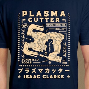Plasma Cutter Aesthetic Unisex T-Shirt // Dead Space Video game // Gaming Tee // Gamer T-Shirt // The Marker// Survival Horror // Necromorph