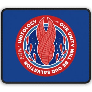 Mouse Pad Unitology Emblem // Dead Space Video Game // Gaming // Gamer // USG Ishimura // Plasma Cutter // Survival Horror // The Marker