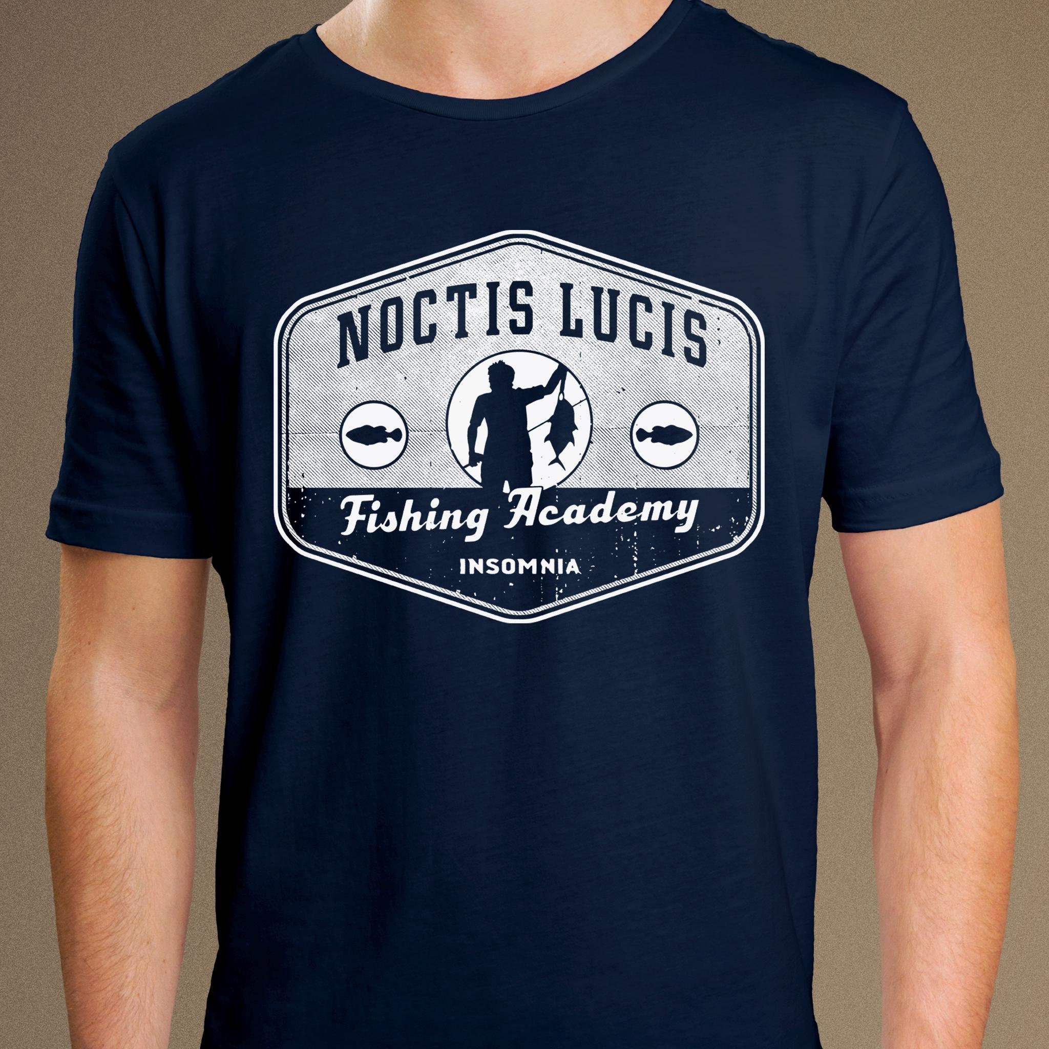 Noctis Lucis Fishing Academy Emblem Unisex T-shirt // Final