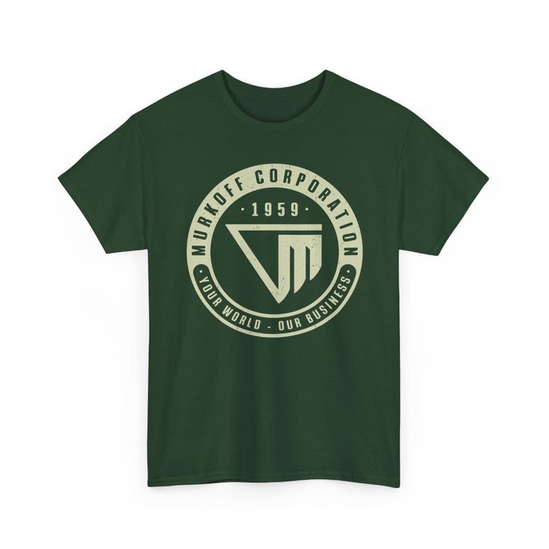 Murkoff Corporation Emblem Unisex T-Shirt // Outlast Video game // Gaming Tee // Gamer T-Shirt // The Outlast Trials // Mount Massive Asylum image 4