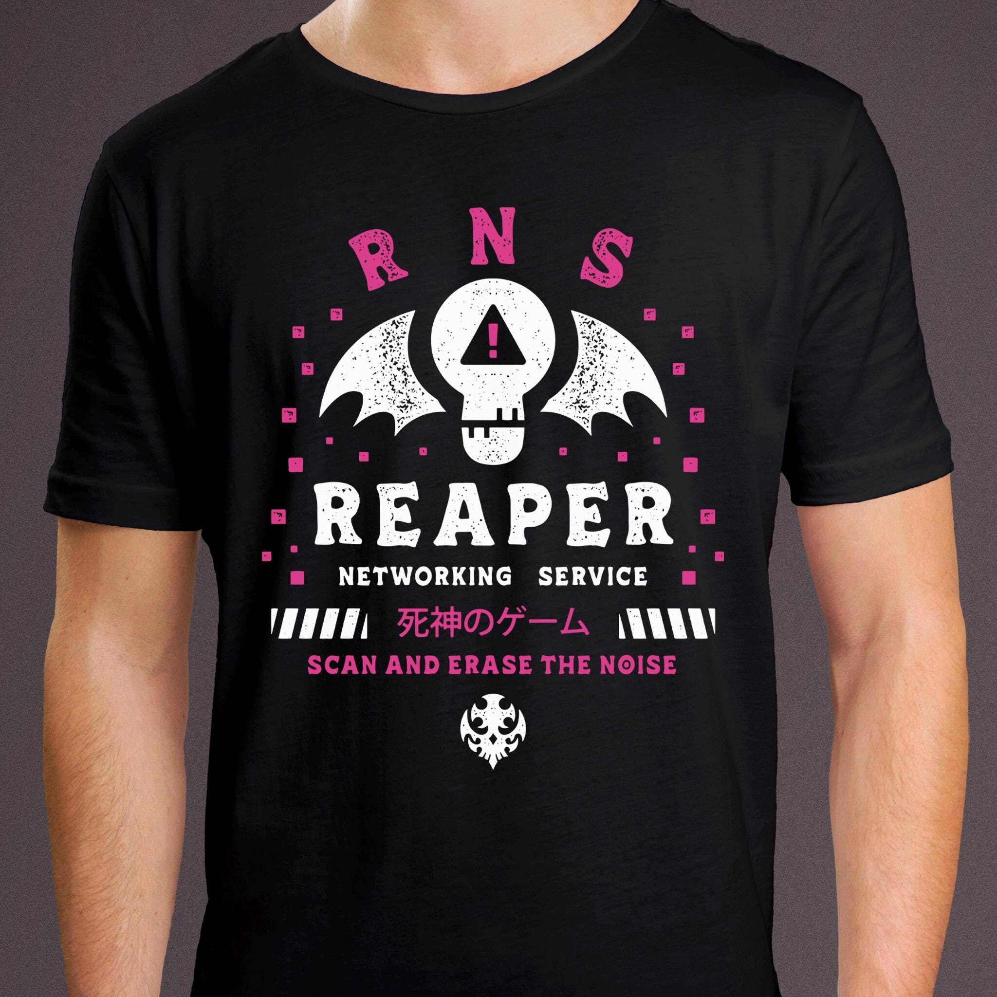 【YOURNUS】Deeps Damage Warmer T-Shirt YOURNUS】Deeps Damage Warmer T-Shirt NERVE SHATTER