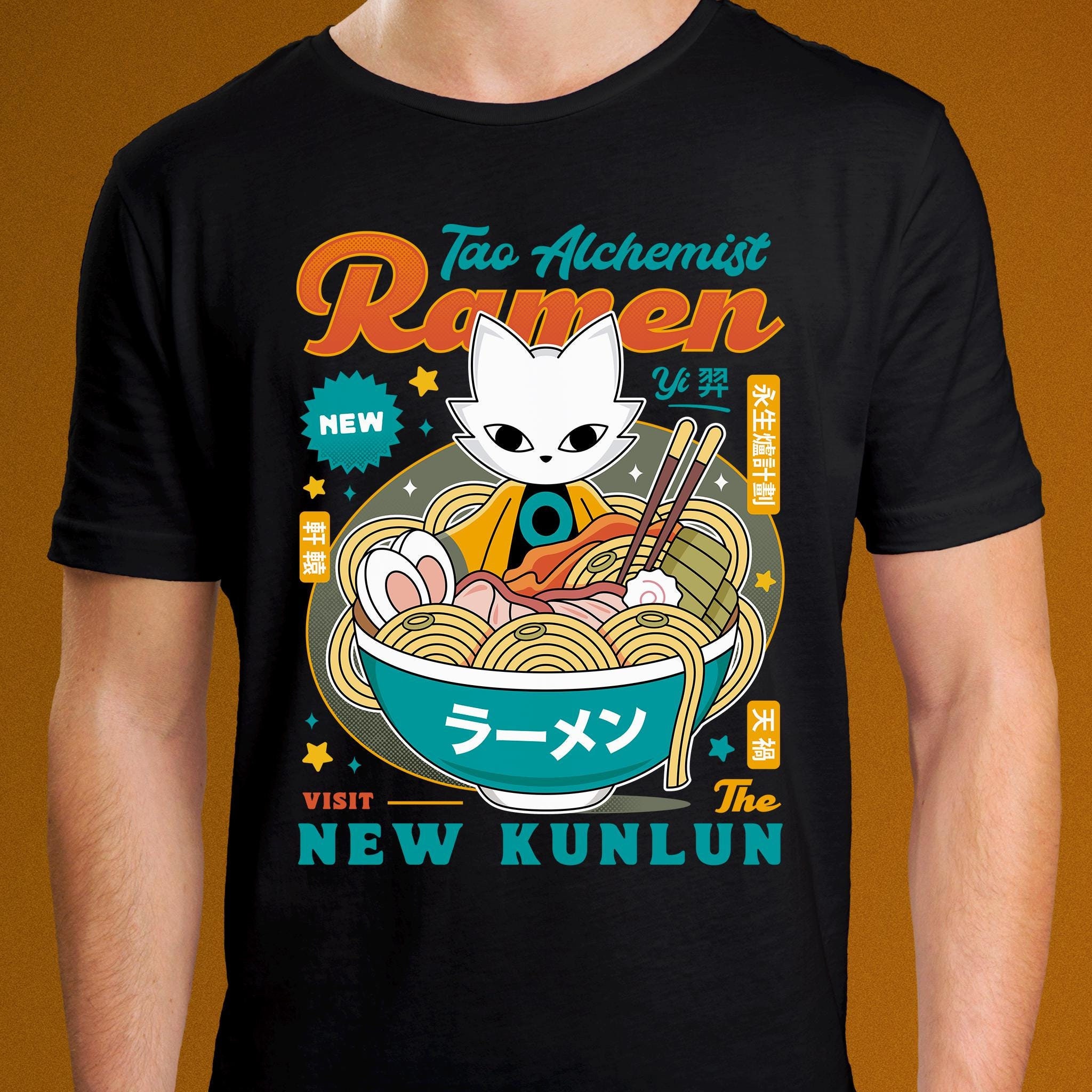 The Mysterious Alchemist Ramen Unisex T-shirt // Nine Sols Video