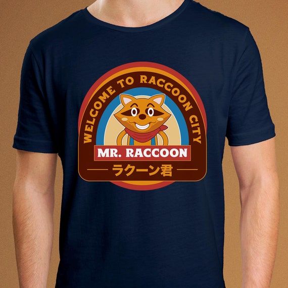 Mr Raccoon City Emblem Unisex T-shirt // Resident Evil 2 Video