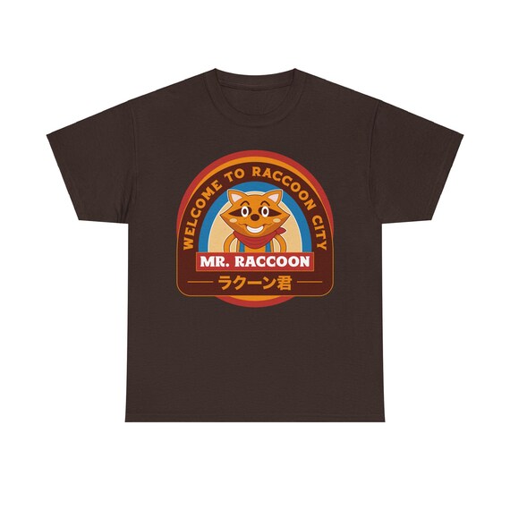 Mr Raccoon City Emblem Unisex T-shirt // Resident Evil 2 Video