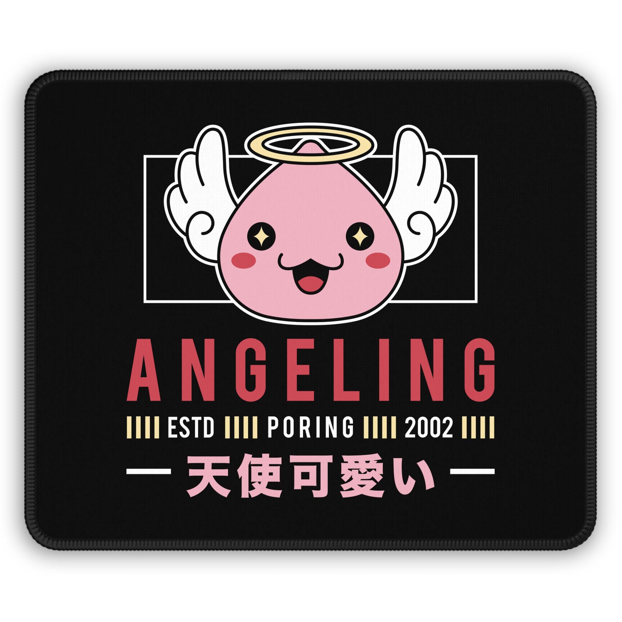 Mouse Pad Angeling Aesthetic // Ragnarok Online Video Game // Gaming // Gamer // Slime // Ragnarok Eternal Love // Deviling // Deviruchi