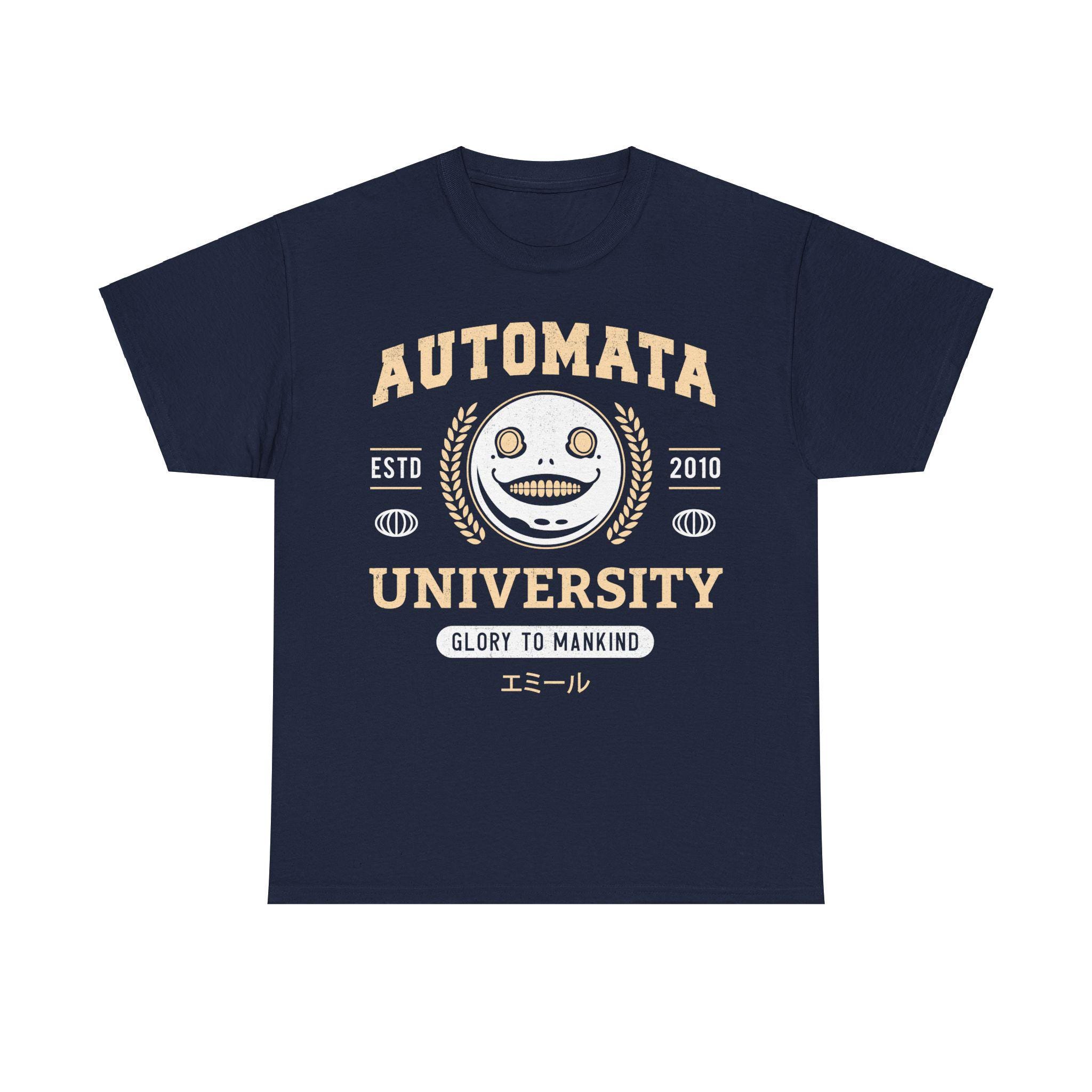 Automata University Unisex T-shirt // Nier Video Game // Gaming 