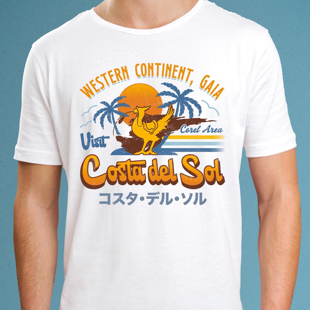 Costa Del Sol Vintage Unisex T-shirt // Final Fantasy Video Game