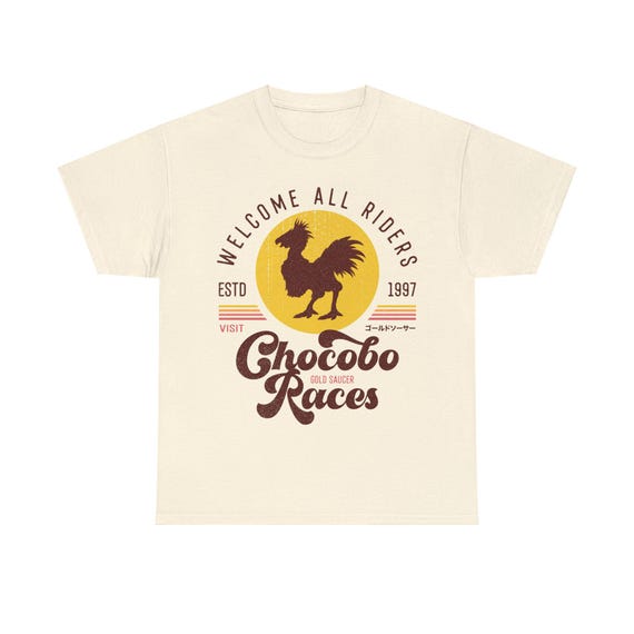 チョコボレースエンブレムユニセックスTシャツ // ファイナル
