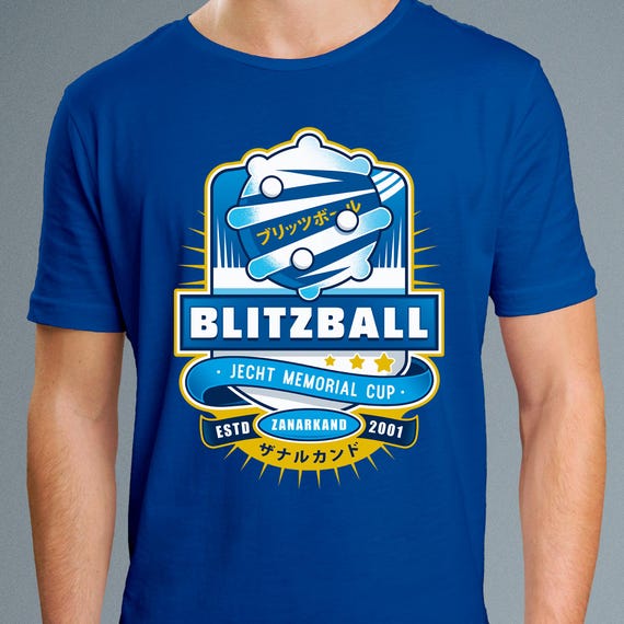 Blitzball Zanarkand Emblem Unisex T-shirt // Final Fantasy X Video