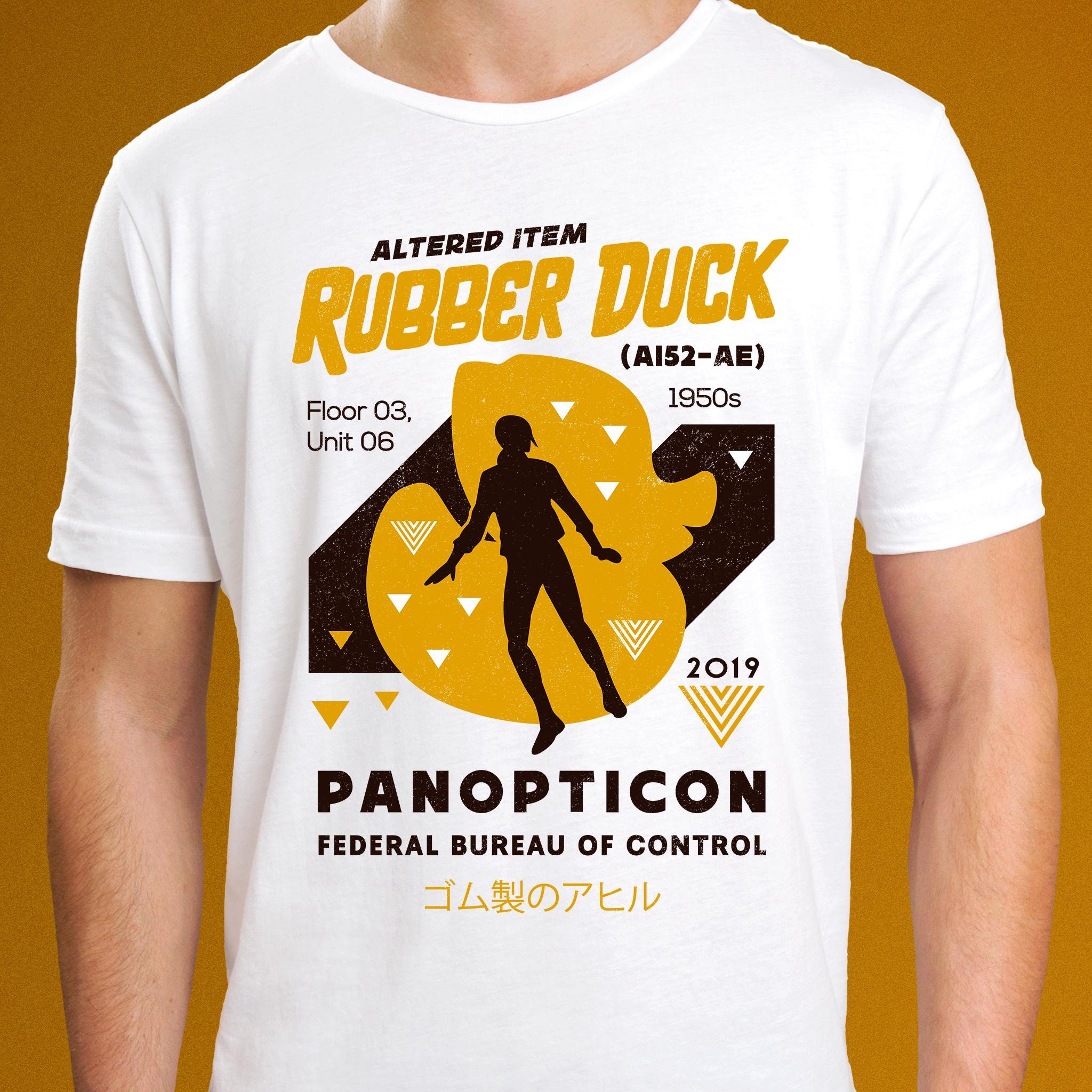 Rubber Duck Altered Item Unisex T-shirt // Control Video Game 