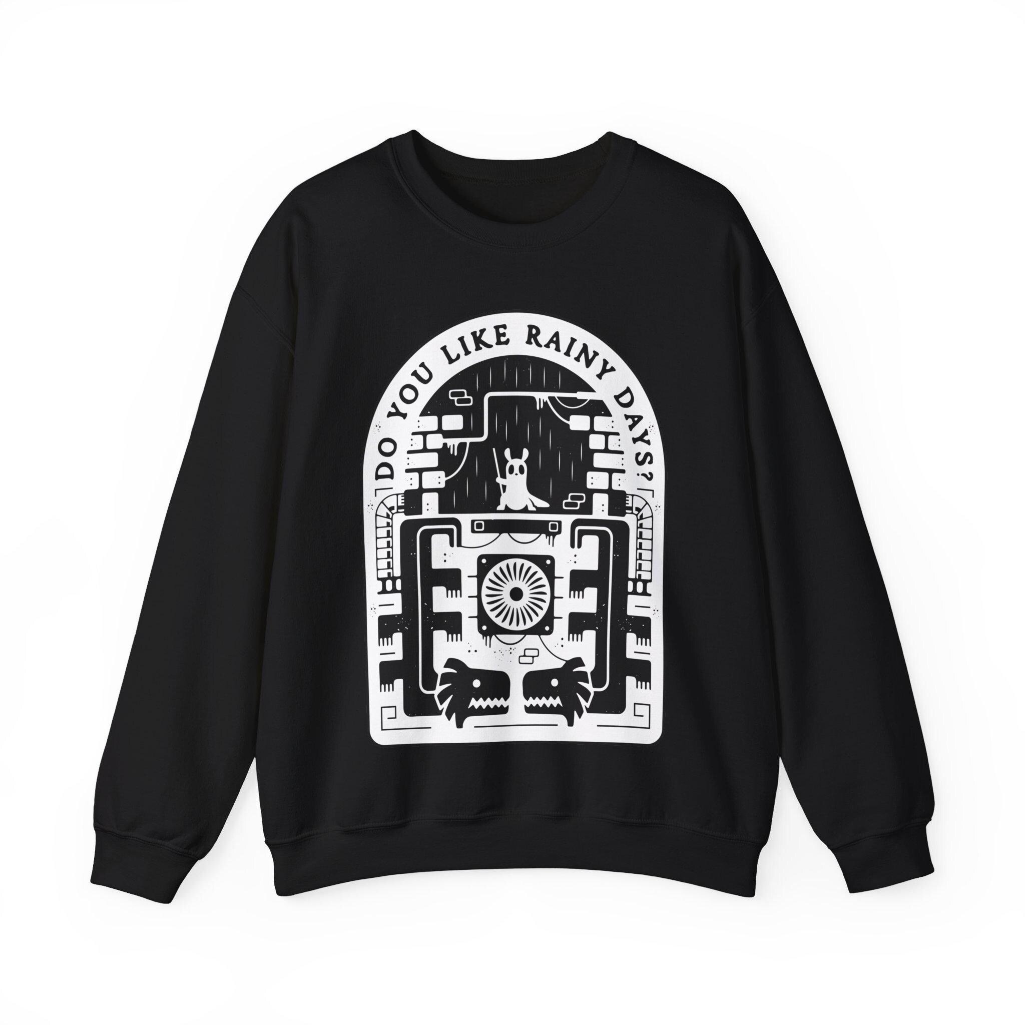 Slugcat Days Unisex Crewneck Sweatshirt // Rain World game // Gaming // Gamer // Lizard // Rainworld // Slug Cat // Gamer // Rain World