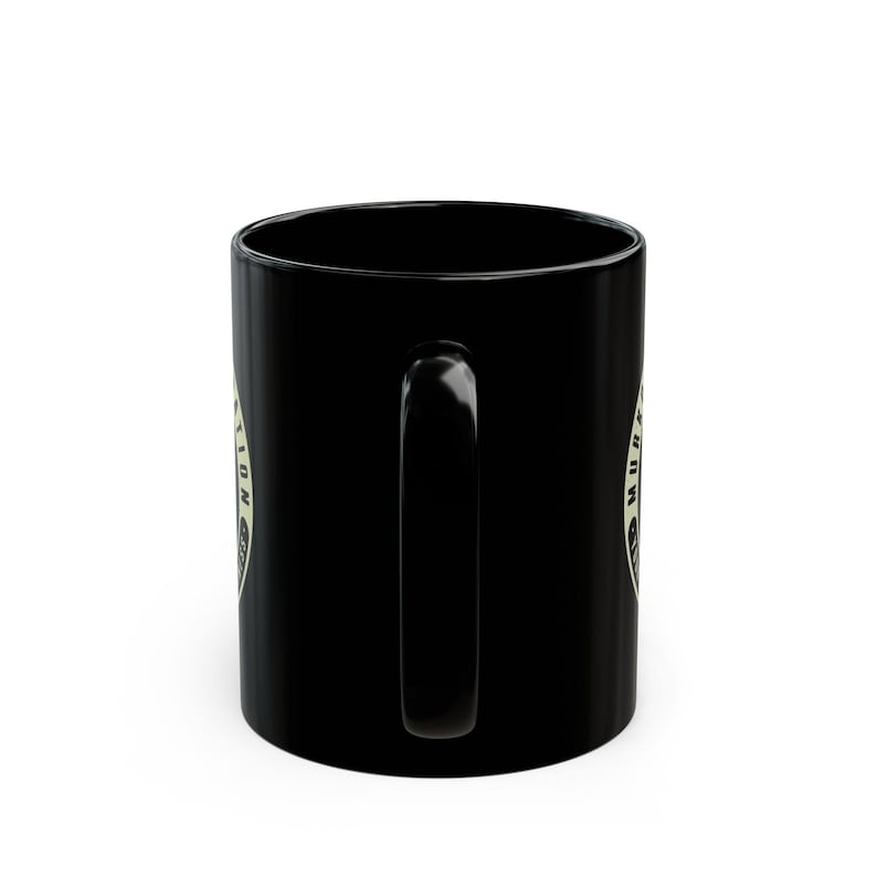 Murkoff Corporation Emblem Black Mug (11oz or 15oz) // Outlast Video game // Gaming // Gamer // The Outlast Trials // Mount Massive Asylum image 4