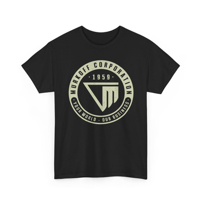 Murkoff Corporation Emblem Unisex T-Shirt // Outlast Video game // Gaming Tee // Gamer T-Shirt // The Outlast Trials // Mount Massive Asylum image 3