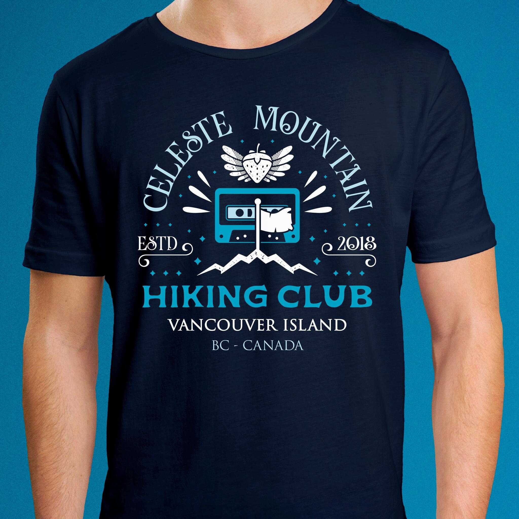 Celeste Mountain Hiking Club Unisex T-shirt // Celeste Video Game