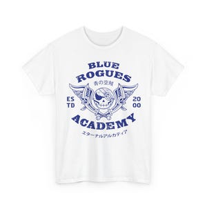 Blue Rogues Air Pirates Unisex T-Shirt // Skies Of Arcadia Video Game // Gaming Tee // Gamer T-Shirt // Skies Of Arcadia Legends// Vyse image 6