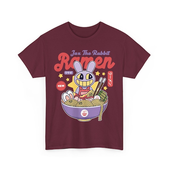 Jax Purple Rabbit Ramen Unisex T-shirt // the Amazing Digital