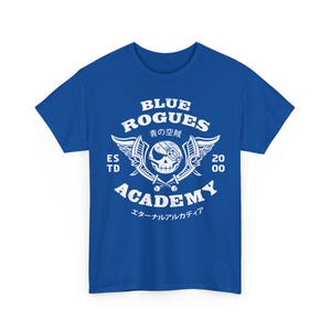 Blue Rogues Air Pirates Unisex T-Shirt // Skies Of Arcadia Video Game // Gaming Tee // Gamer T-Shirt // Skies Of Arcadia Legends// Vyse image 5