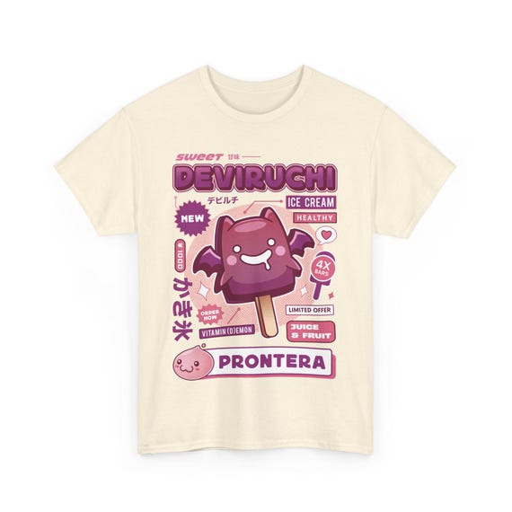 Deviruchi Ice Cream Unisex T-shirt // Ragnarok Online Video Game
