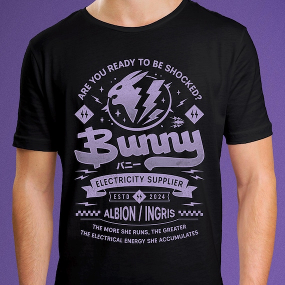 Bunny Electric Condense Grunge Unisex T-shirt // the First