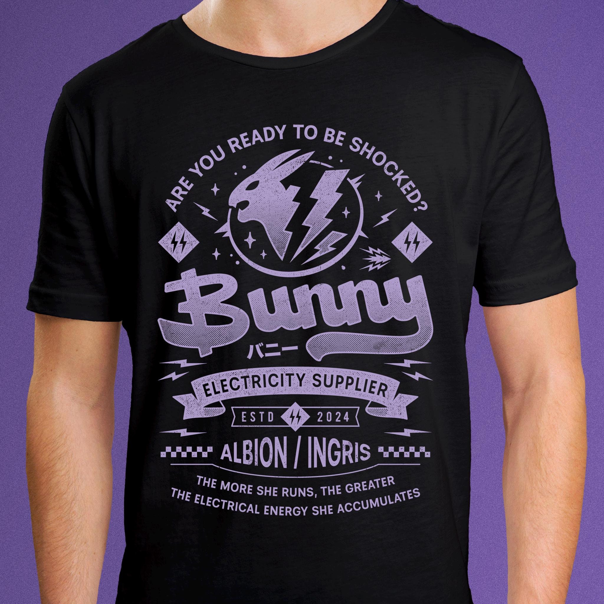 Bunny Electric Condense Grunge Unisex T-shirt // the First