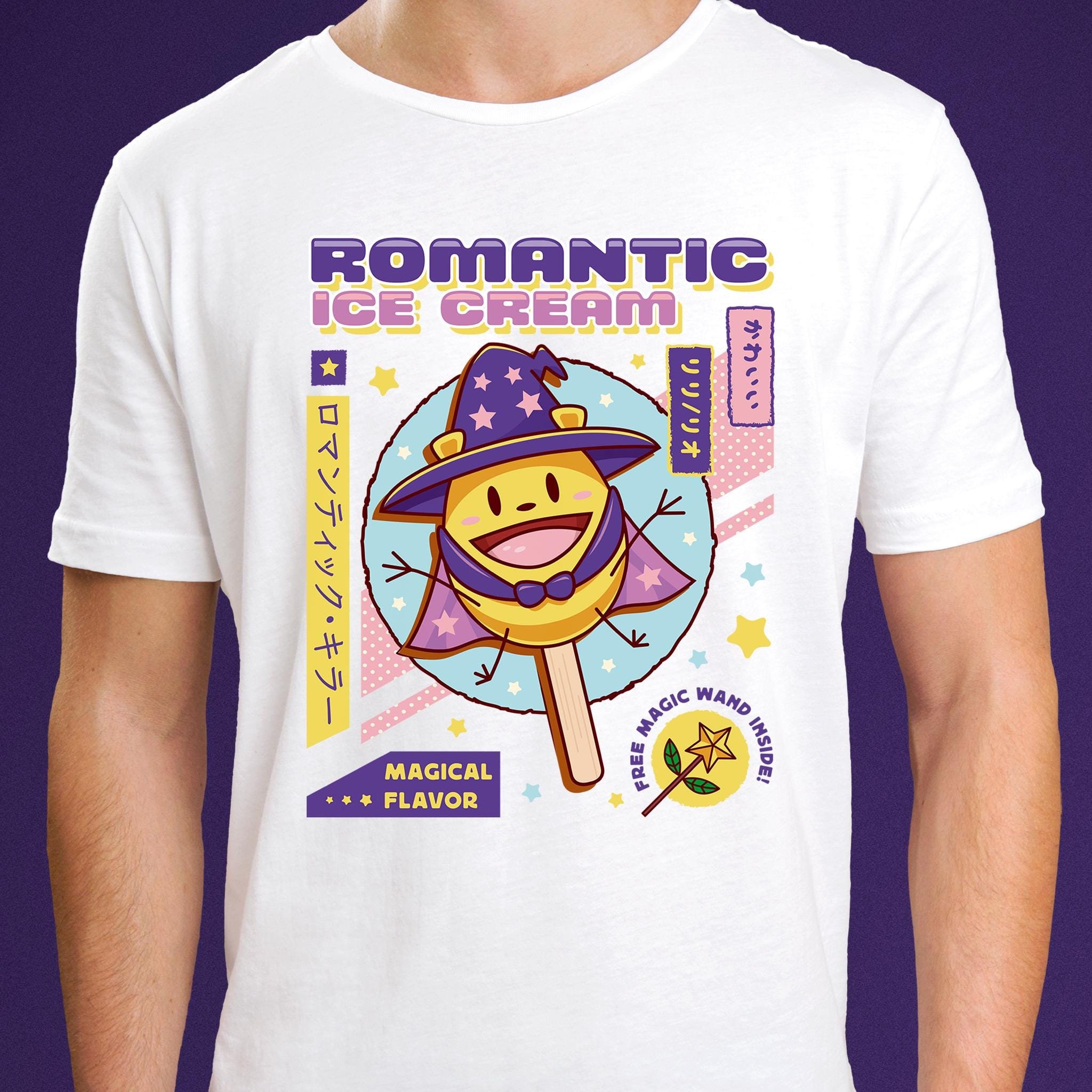 ロマンティック アイスクリーム ユニセックス T シャツ