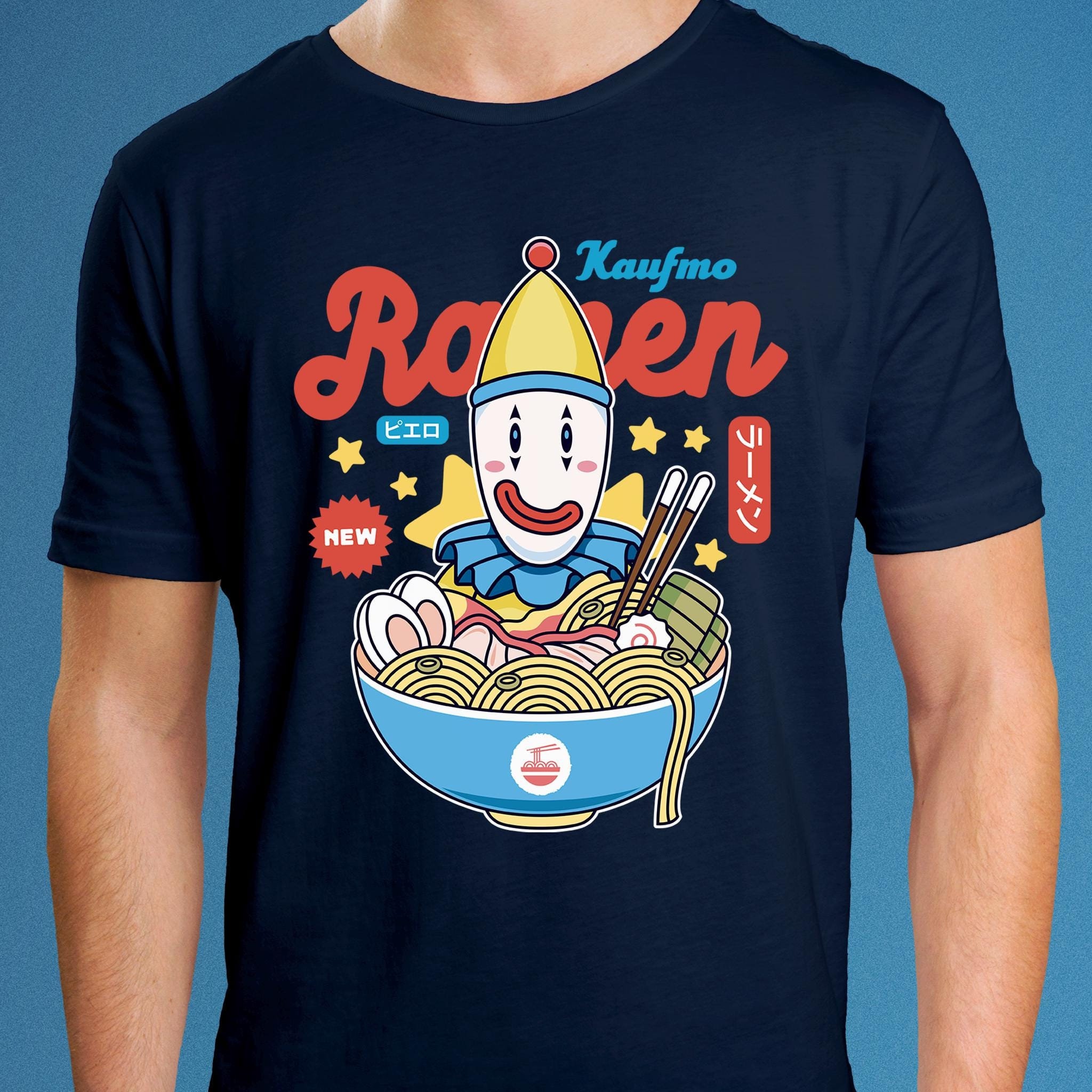 Kaufmo Clown Ramen Unisex T-shirt // the Amazing Digital Circus