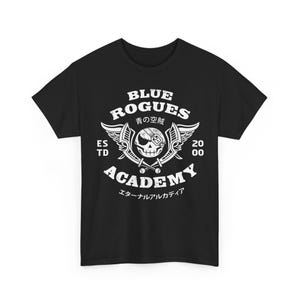 Blue Rogues Air Pirates Unisex T-Shirt // Skies Of Arcadia Video Game // Gaming Tee // Gamer T-Shirt // Skies Of Arcadia Legends// Vyse image 7